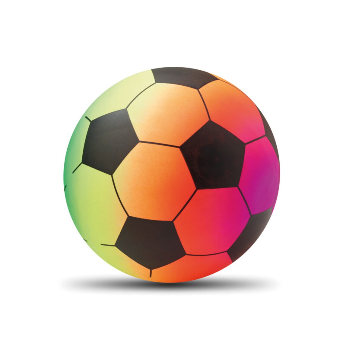 Dmuchana piłka plażowa z PVC RAINBALL mo2558-99-open