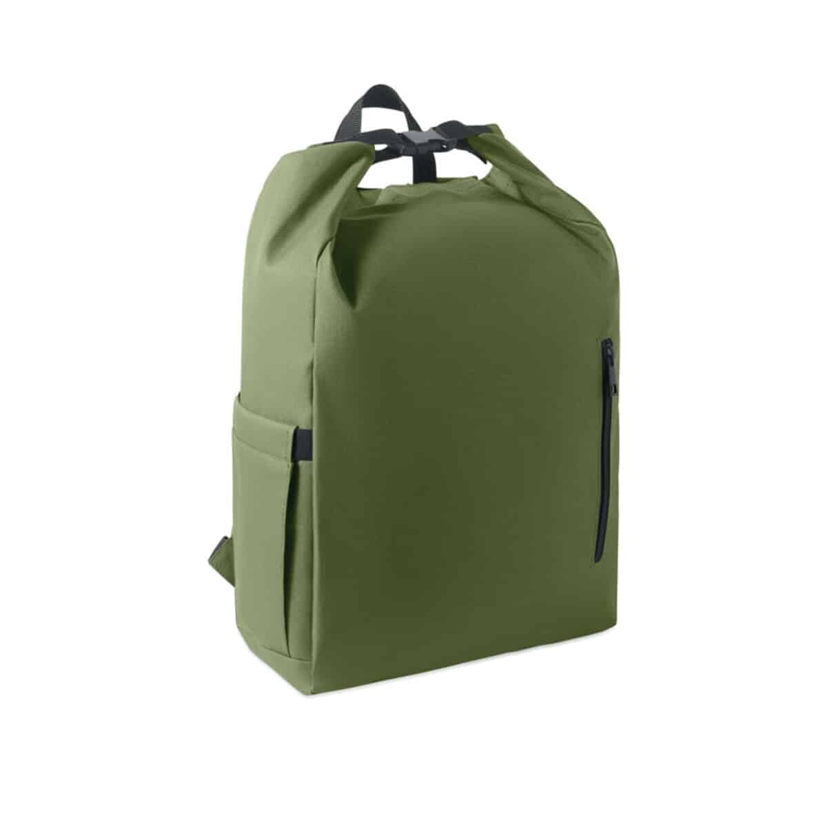 Plecak na laptopa 15'' rolltop UNITON - zielony wojskowy