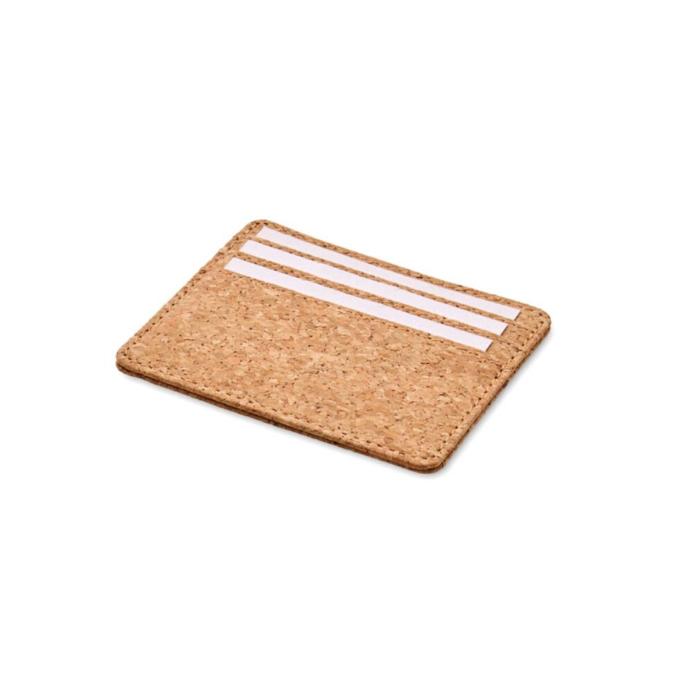 Korkowe etui na karty z RFID WALLK mo2625-13