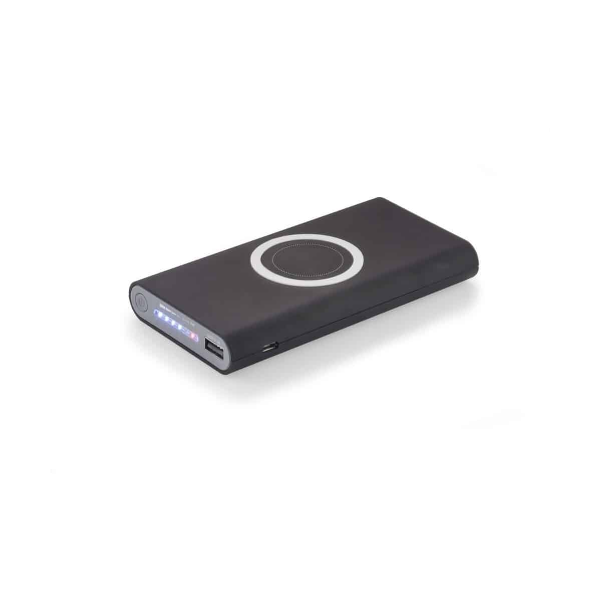 Power bank DOUBLE 8000 mAh - czarny