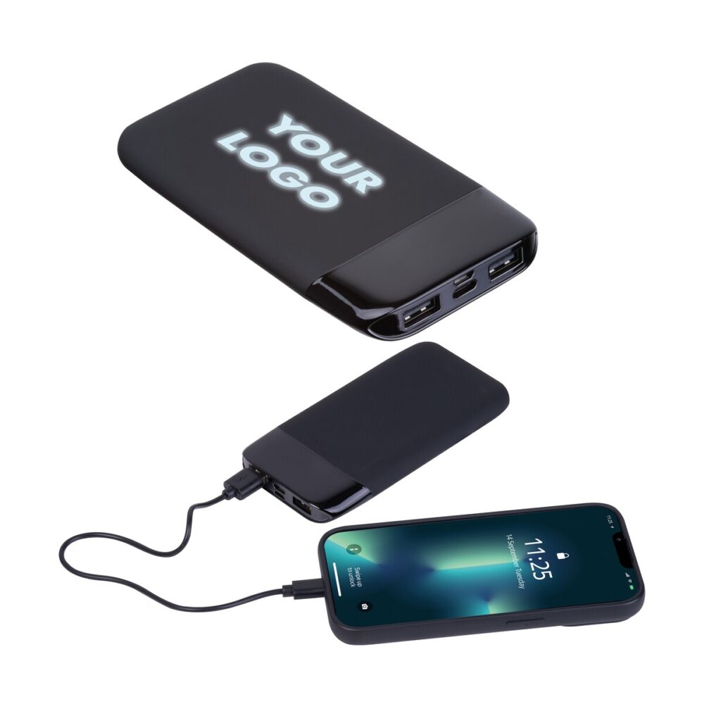 Power bank z podświetlanym logo 8 000 mAh FLOYD power-bank-z-podswietlanym-logo-8-000-mah-floyd-3543603