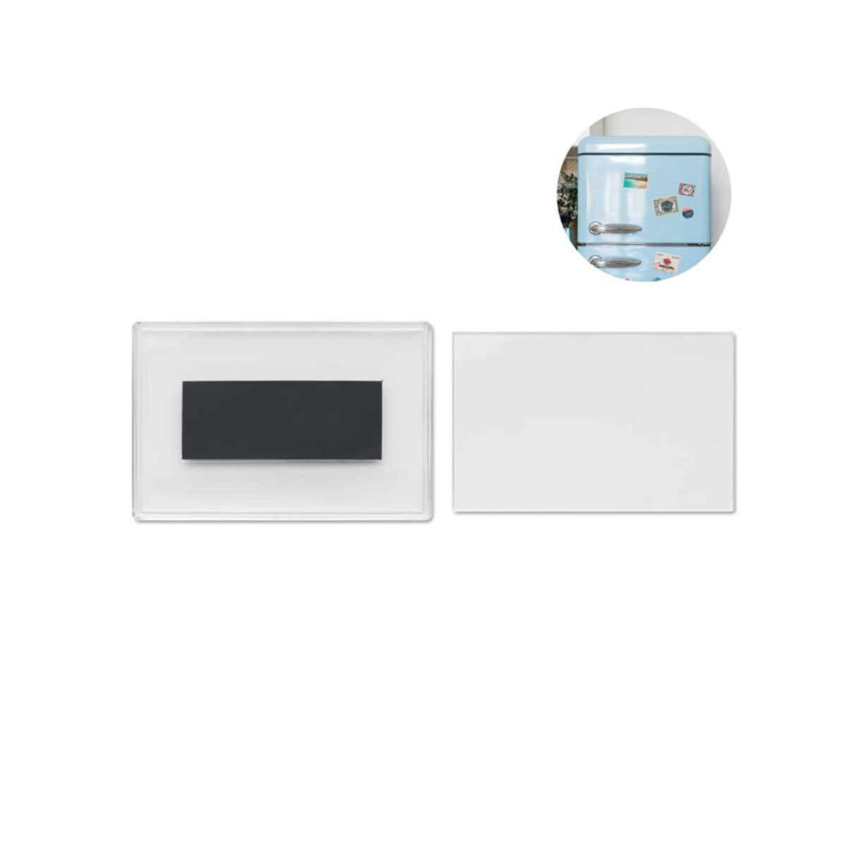 Prostokątny magnes na zdjęcie MAGME mo2955-22