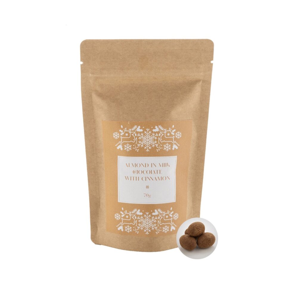 Cinnanut migdały z czekoladą i cynamonem, 70 g AP65434