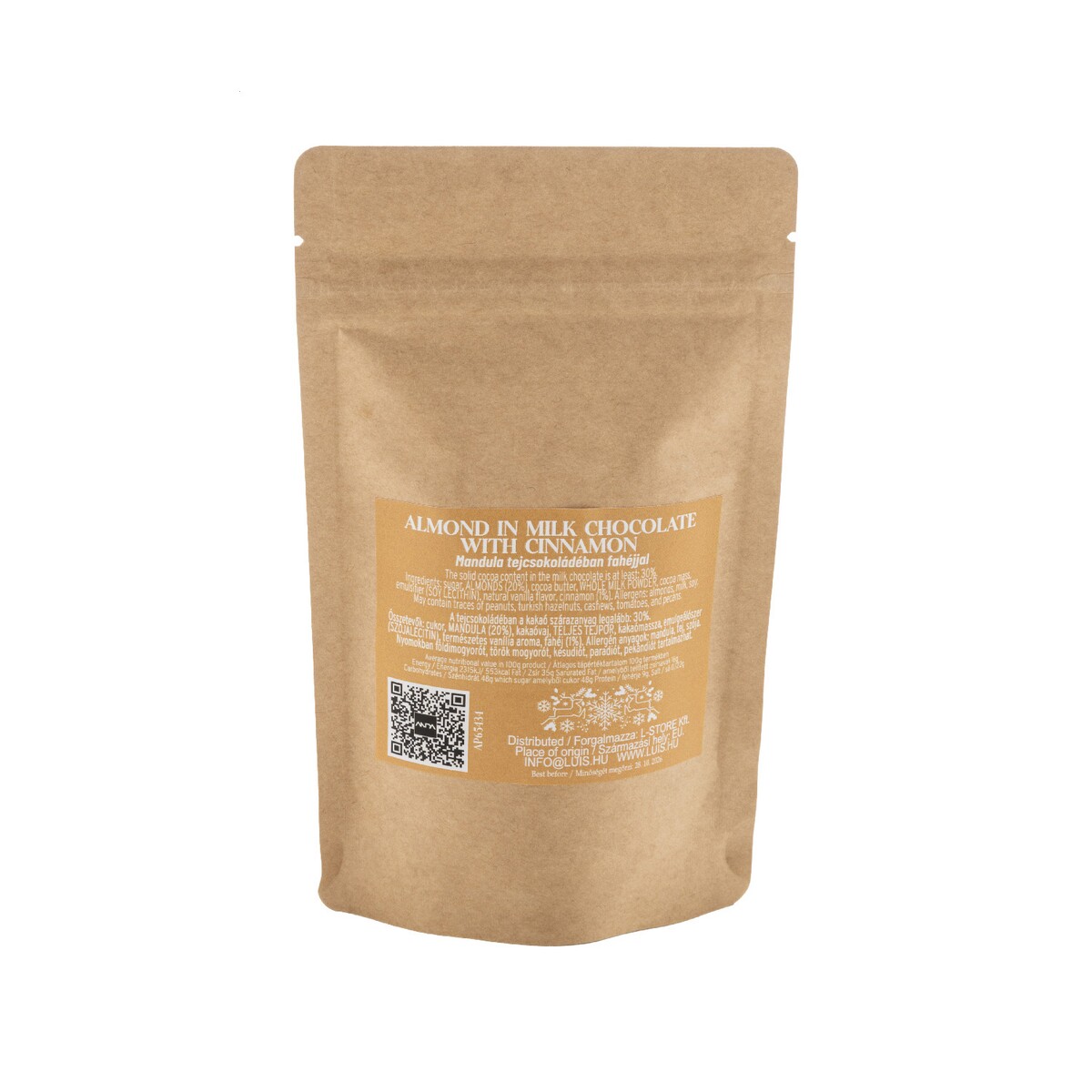 Cinnanut migdały z czekoladą i cynamonem, 70 g AP65434__B