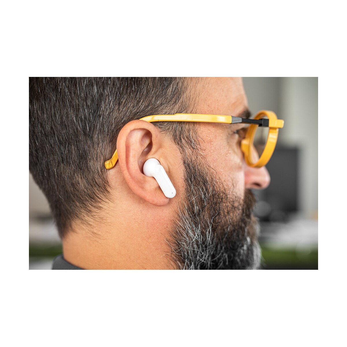 BURTON. Bezprzewodowe słuchawki douszne z 12 godzinami pracy przy baterii na ABS pochodzącego z recyklingu (100% rABS) 97179_106-e