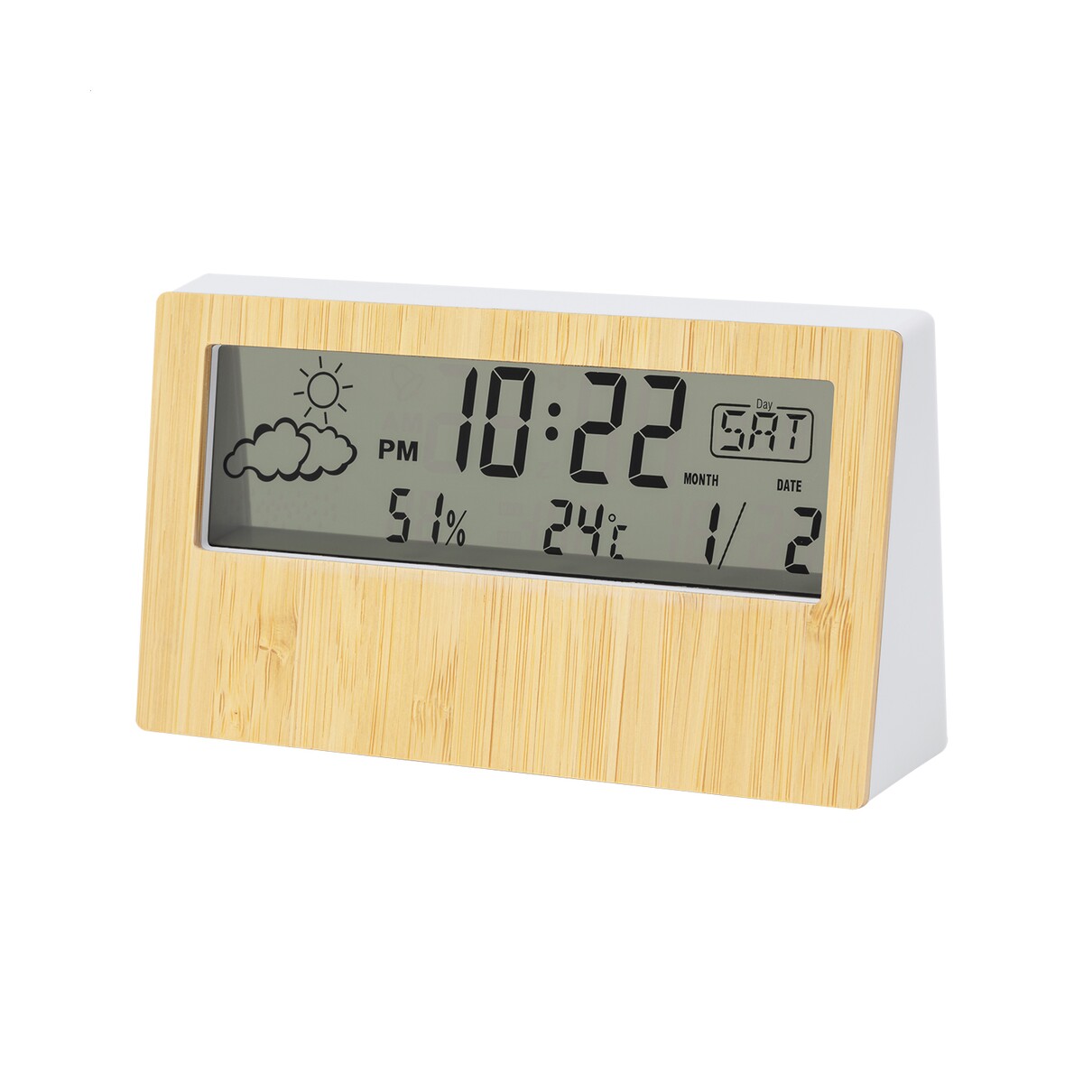 Zepra bambusowa stacja pogodowa AP733974