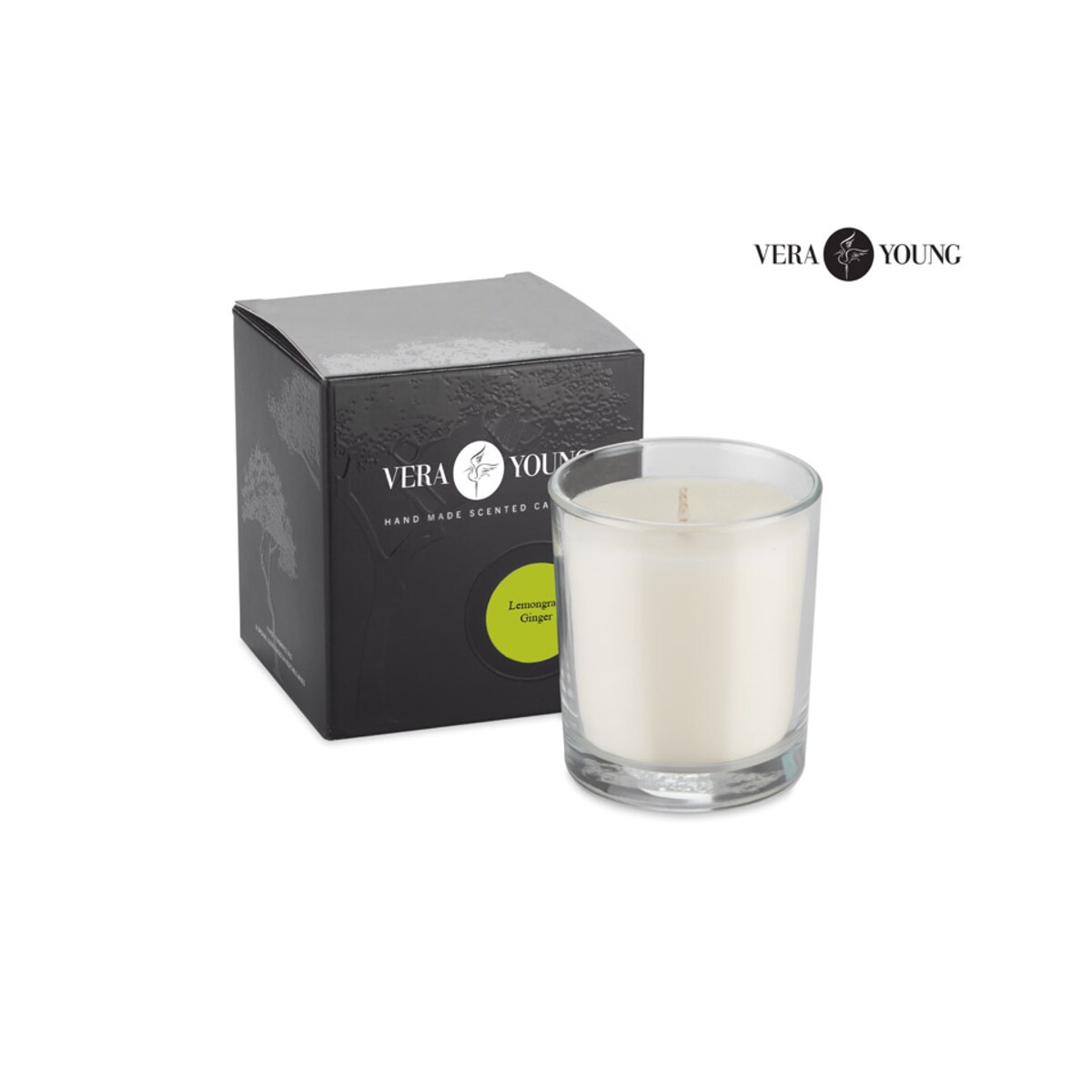 Świeca sojowa 170g - Lemongrass & Ginger - VERA YOUNG 12101-19_d