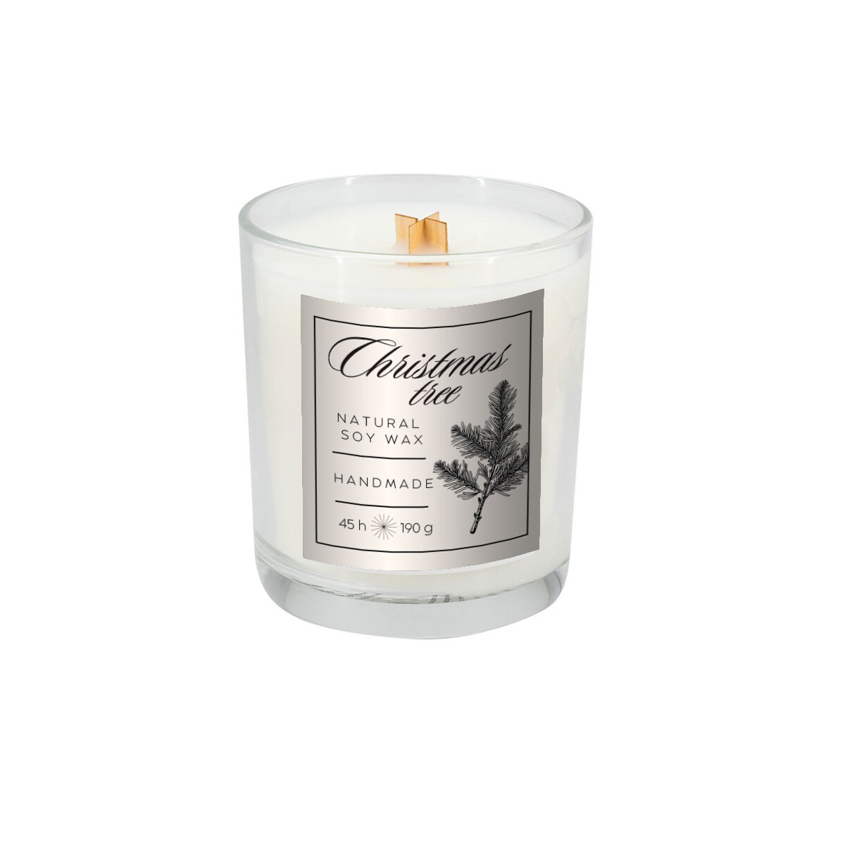Świeca sojowa 190g Christmas Tree swieca-sojowa-190g-christmas-tree-ps0001