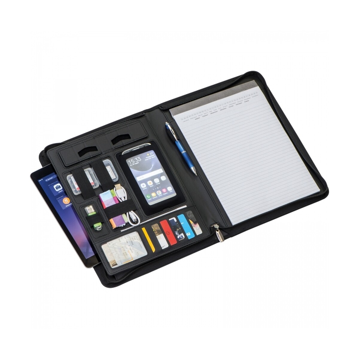 Folder A4 z notatnikiem w linie i kieszenią na tablet GASPARE folder-a4-z-notatnikiem-w-linie-i-kieszenia-na-tablet-2063003-3