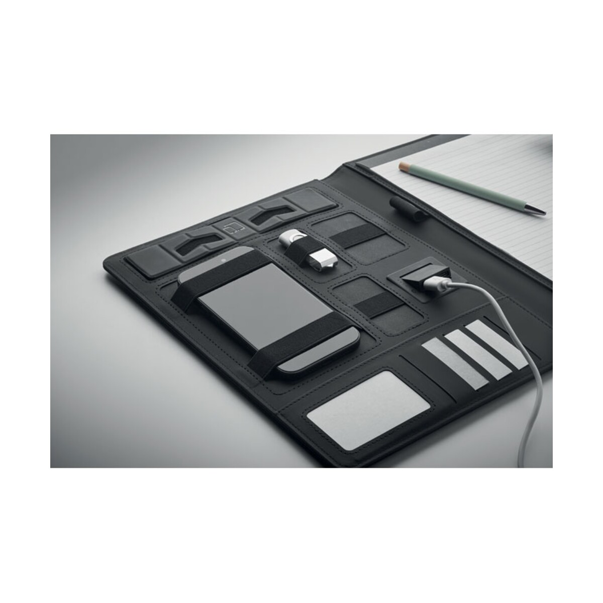 Teczka A4 z bezprzewodową ładow BURGUS mo2495-03-picture2