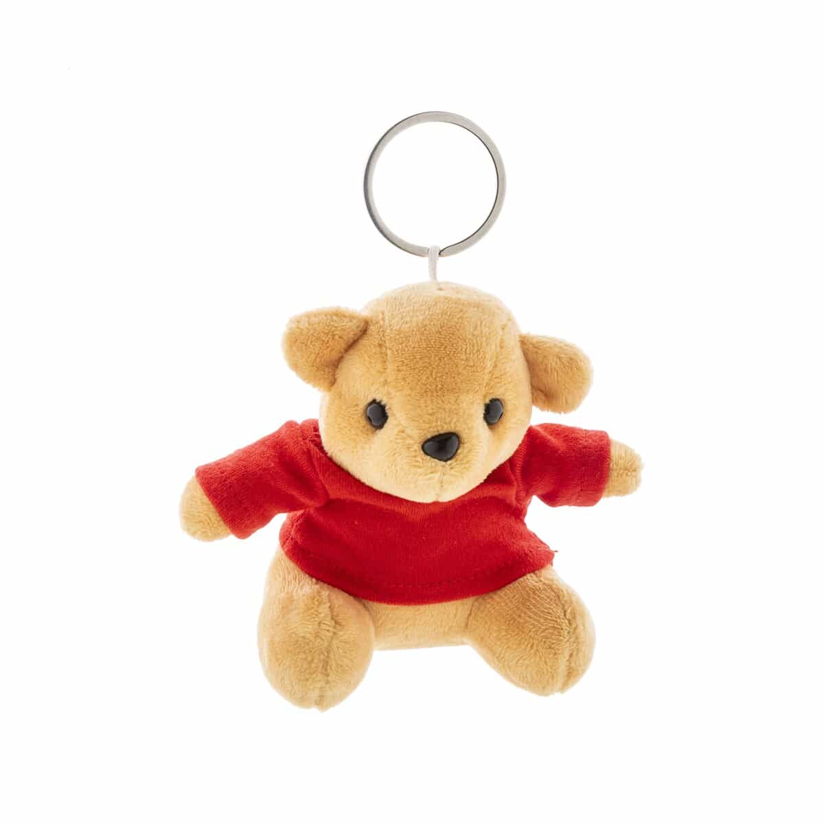 TeddyFob pluszowy miś brelok - czerwony