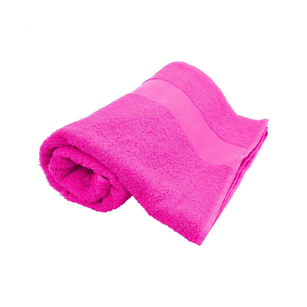 Terry L ręcznik frotte bawełniany - 70×140 cm - fuksja
