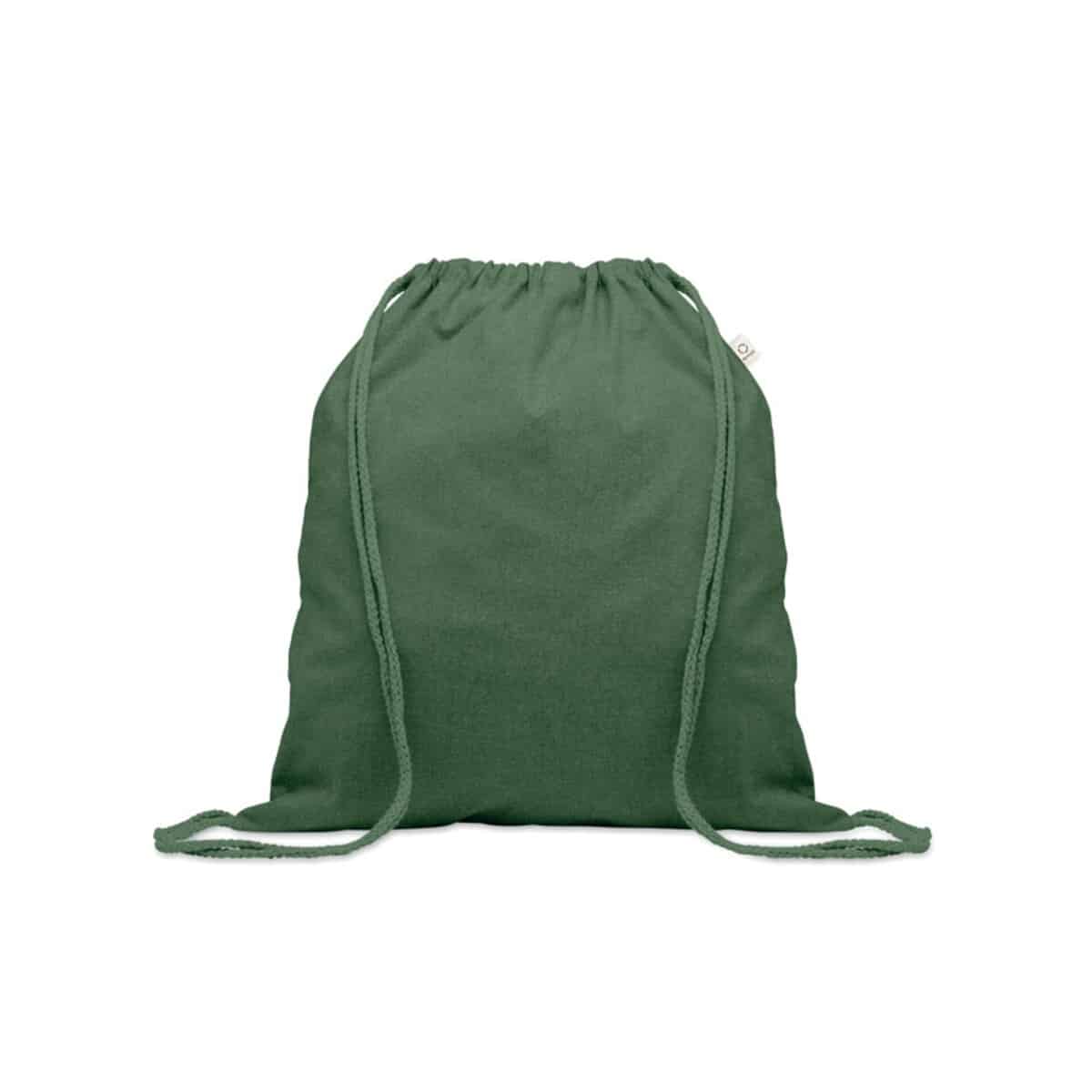 Torba bawełniana 140 gr z rec. CABETRI COLOUR - ciemnozielona