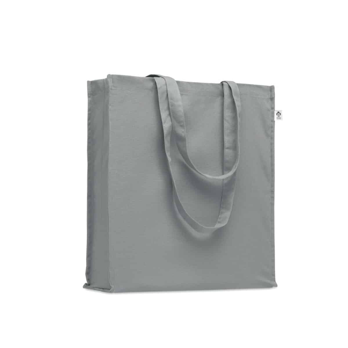 Torba z bawełny organicznej BENTE COLOUR - szara