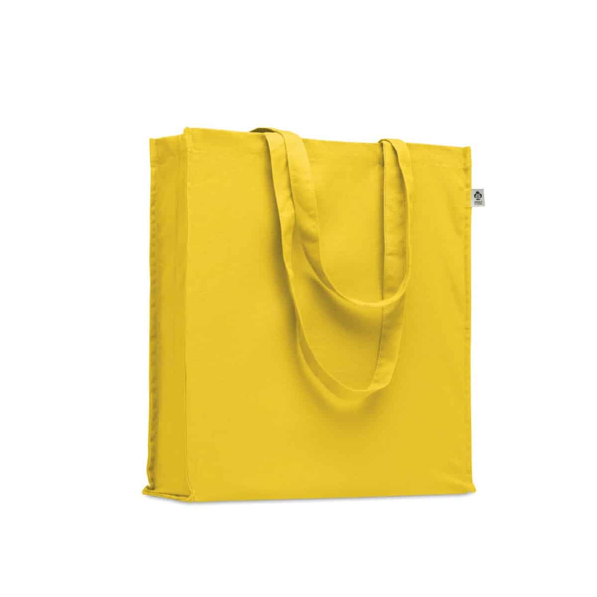 Torba z bawełny organicznej BENTE COLOUR - żółta