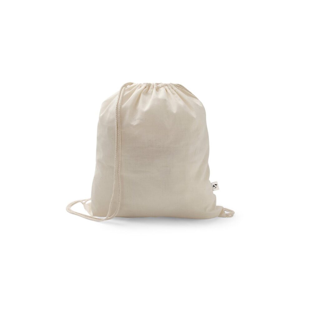 SALAMANCA. Torba na plecak wykonana w recyklingowanej bawełny (70%) i w poliestru (30% rPET) (150 g/m²) 92392_set