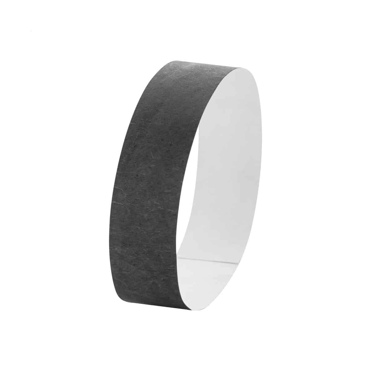 Wristvek opaski na rękę tyvek (10 szt.) - czarne