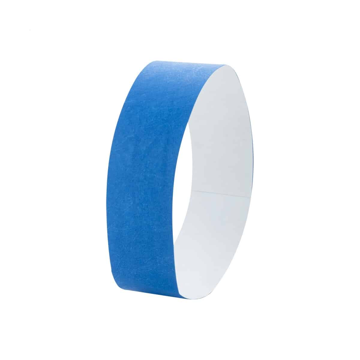 Wristvek opaski na rękę tyvek (10 szt.) - niebieskie