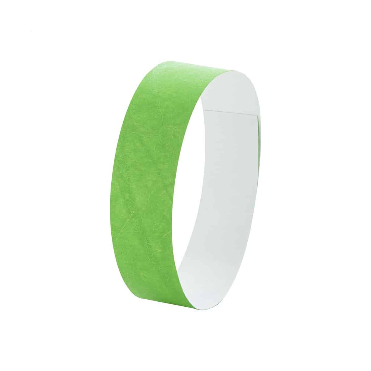 Wristvek opaski na rękę tyvek (10 szt.) - zielone