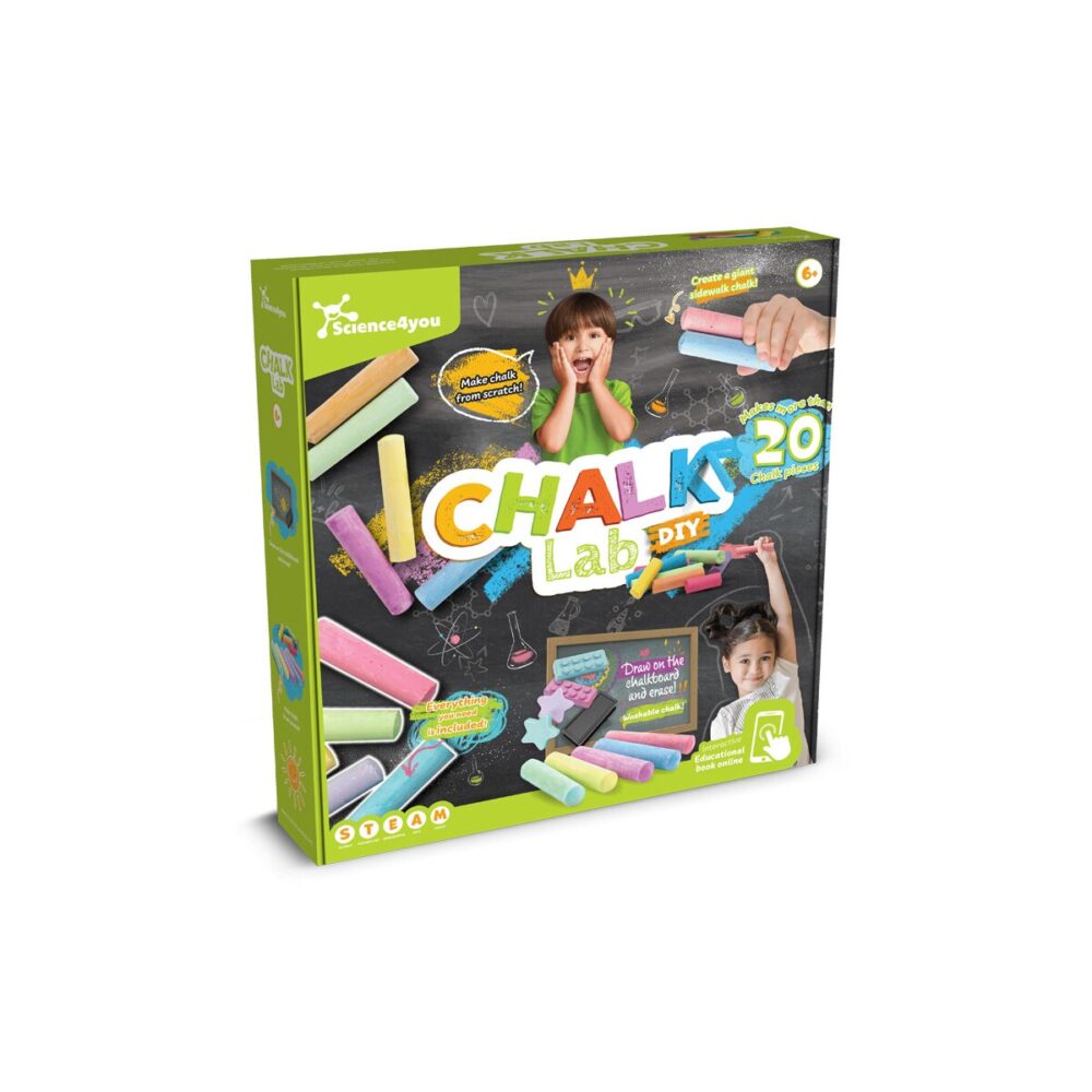 CHALK FACTORY. Fabryka kredy idealna dla dzieci 35860_set