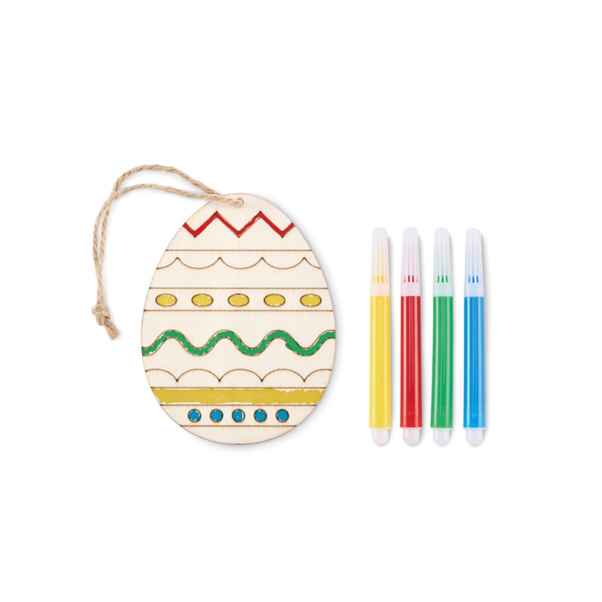 Drewniany zestaw do malowania j DREGG mo2501-40-back