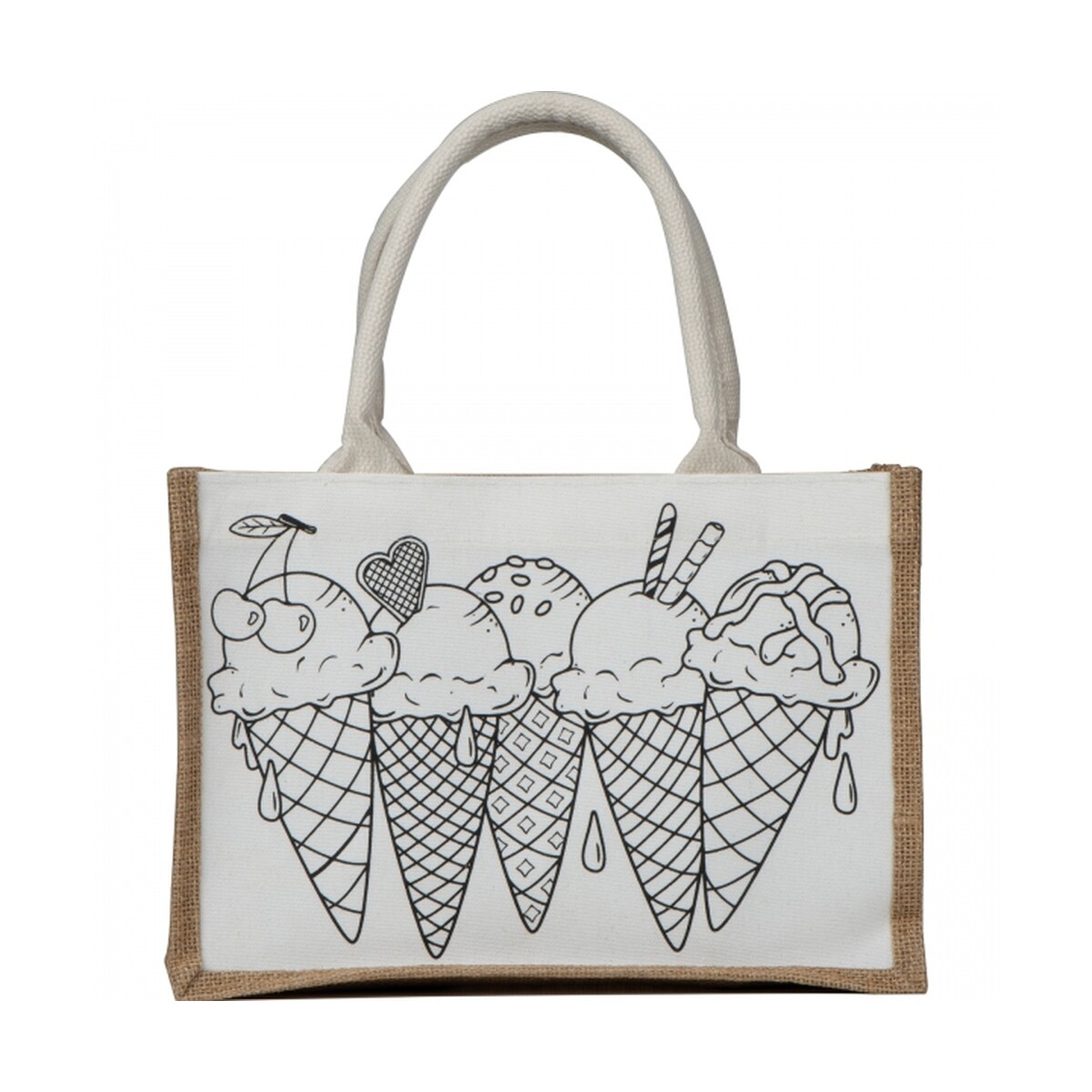 Torba z juty do kolorowania z kredkami ELISA torba-z-juty-do-kolorowania-z-kredkami-6396513-2