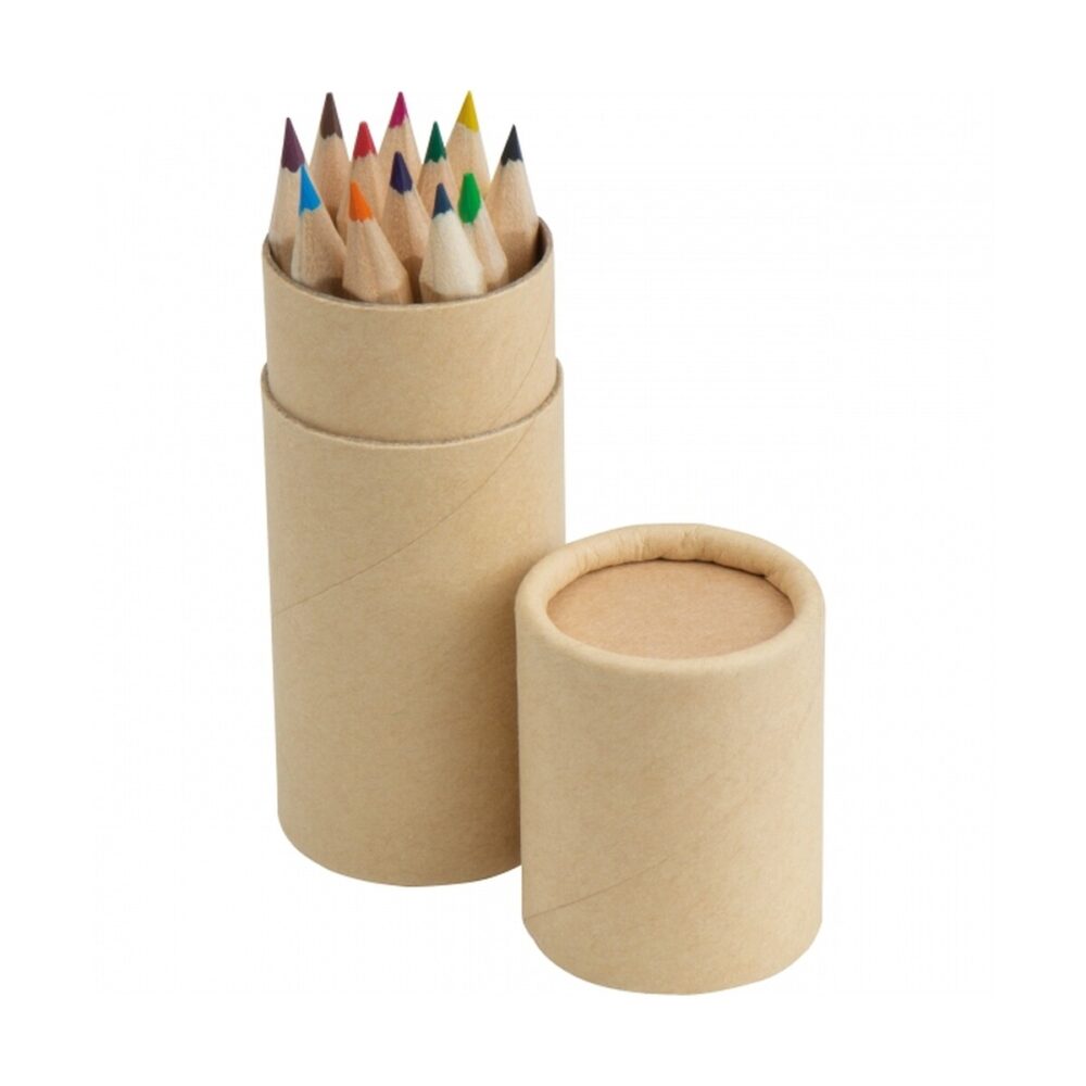 Kredki drewniane 12 kolorów FRANCISCO kredki-drewniane-12-kolorow-14454mc