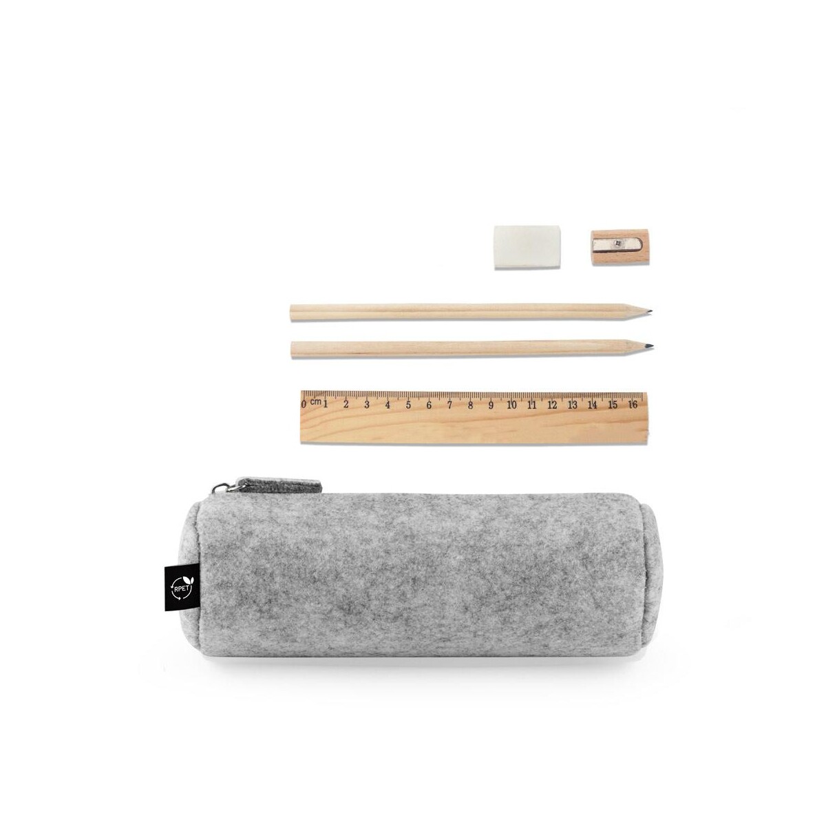 NOMAD. Wielofunkcyjne etui z filcu pochodzącego z recyklingu (100% rPET) z linijką, ołówkami, gumką i temperówką 11196_123