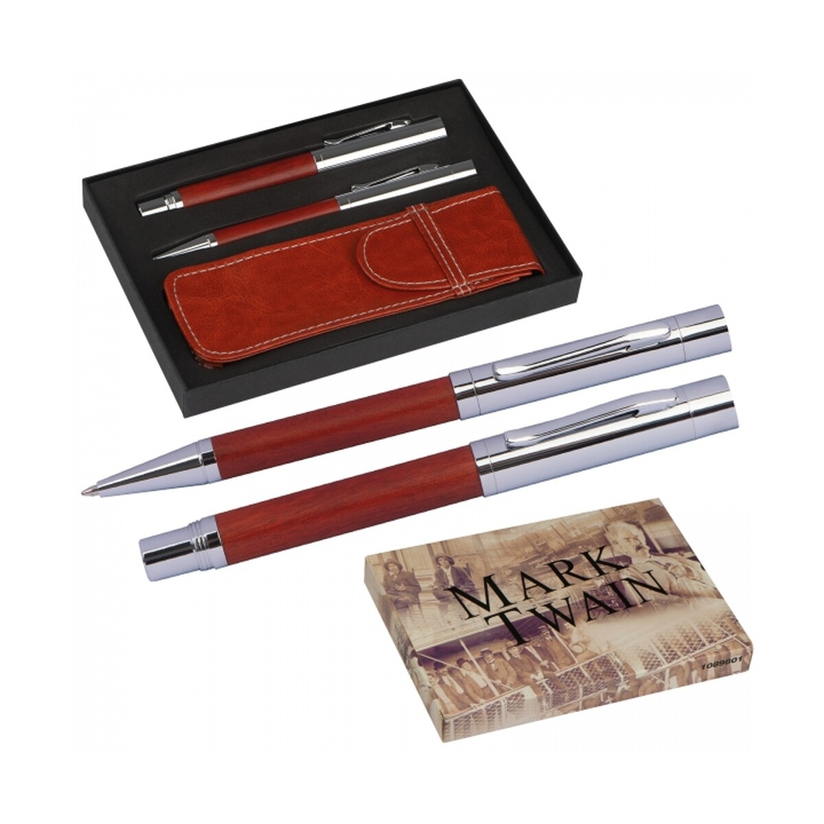 Zestaw piśmienny długopis i pióro kulkowe Mark Twain ALFREDO zestaw-pismienny-dlugopis-i-pioro-kulkowe-mark-twain-1089801