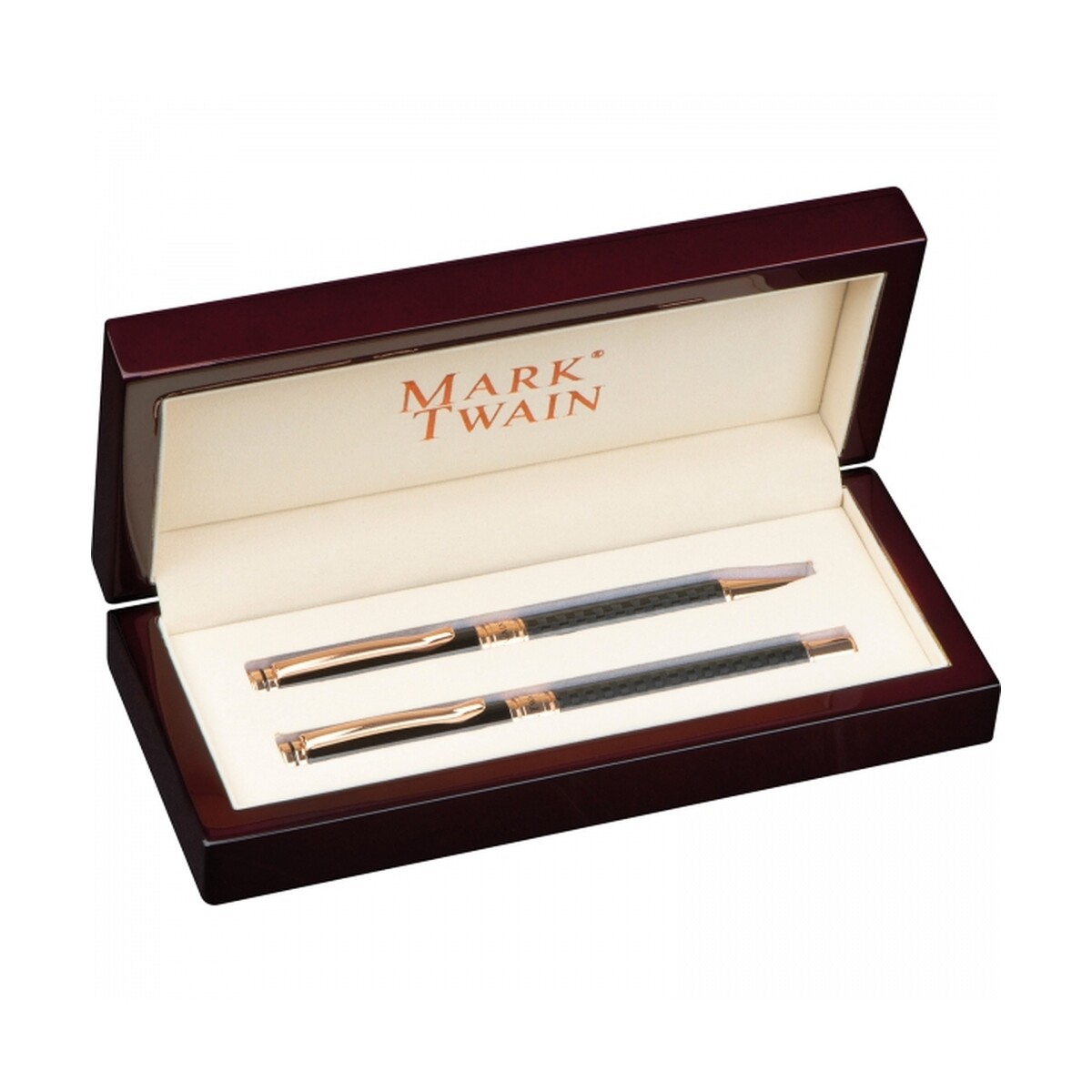 Zestaw piśmienny długopis i pióro wieczne Mark Twain JAN zestaw-pismienny-dlugopis-i-pioro-wieczne-mark-twain-1261903-2