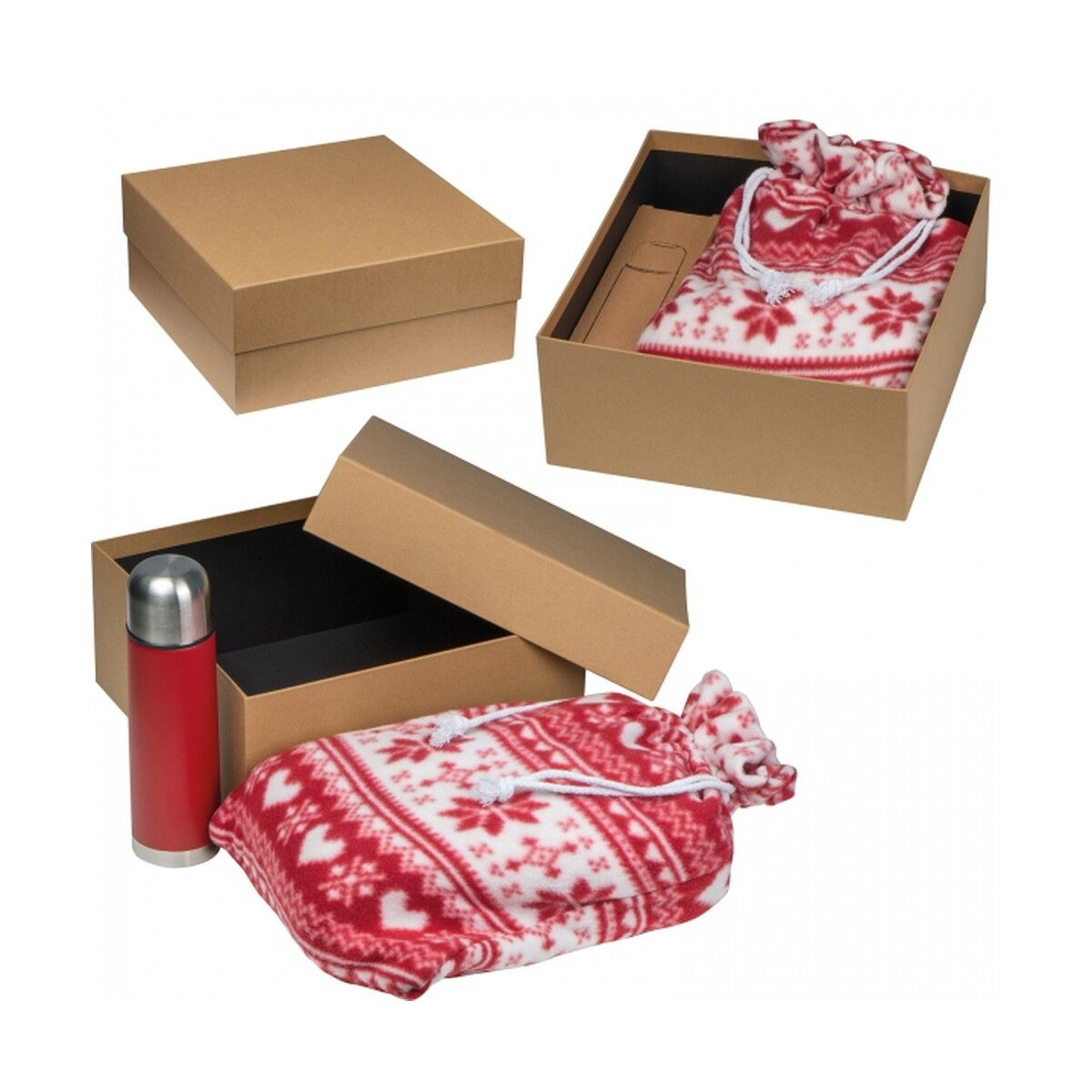 Zestaw termos 500 ml i koc świąteczny WALTRAUD zestaw-termos-500-ml-i-koc-swiateczny-9382105