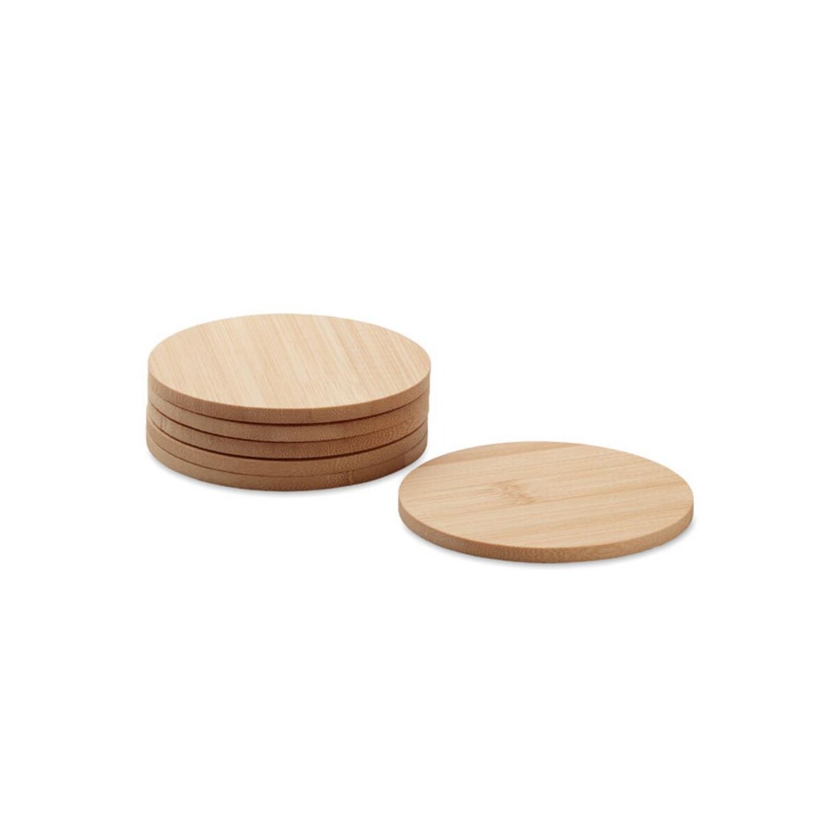 Zestaw 6 bambusowych podstawek BAYIN SET mo6601-40-top
