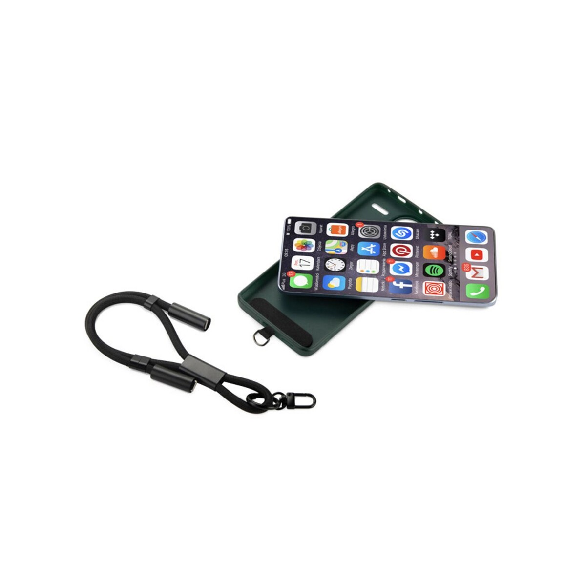 Smycz do telefonu z funkcją ładowania CHARD MINI 60W 09188-02_e