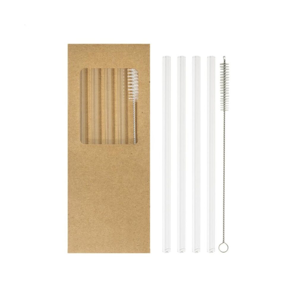 Borosip zestaw szklanych słomek AP800271