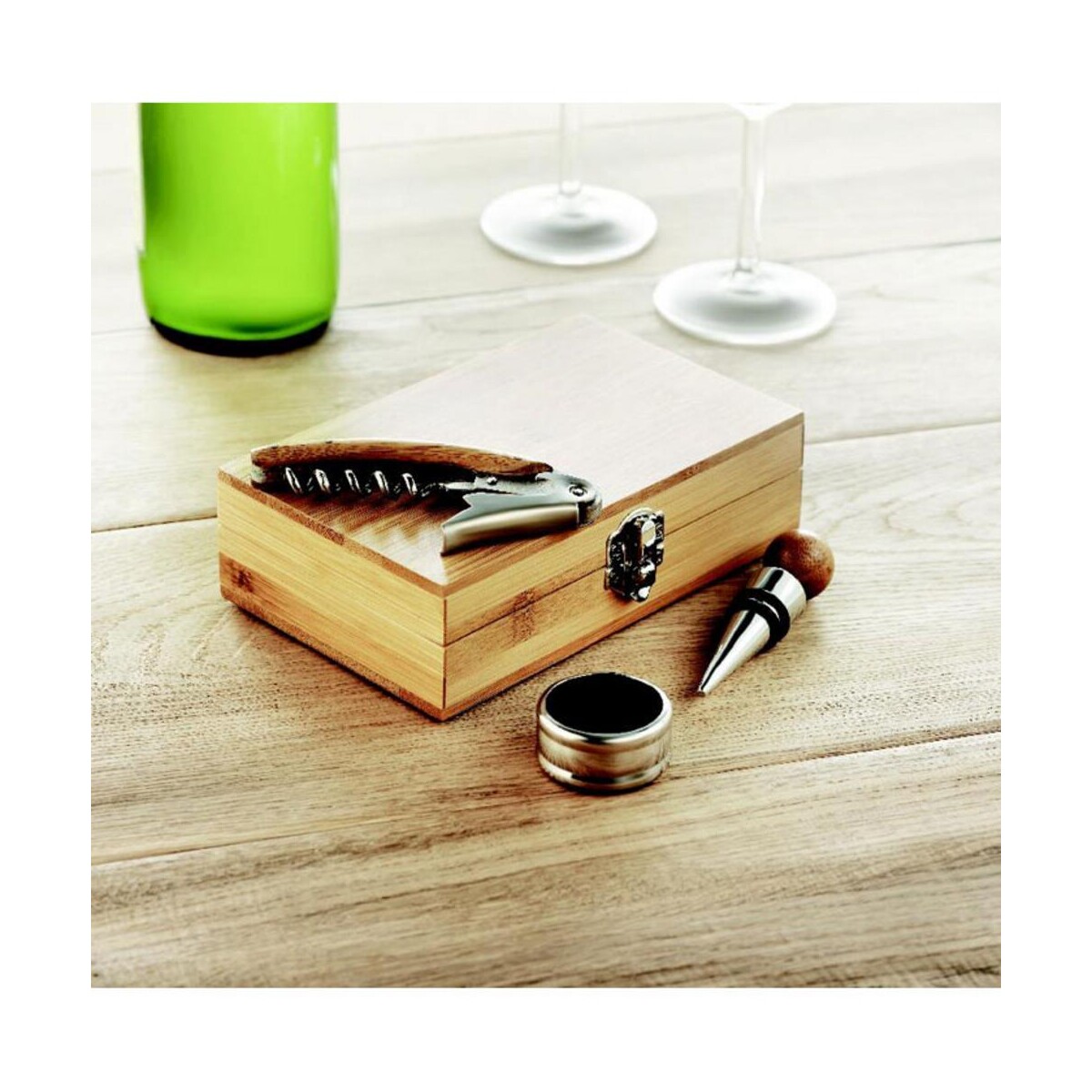 Zestaw do wina w bambusowym pu SONOMA mo8147-40-ambiant