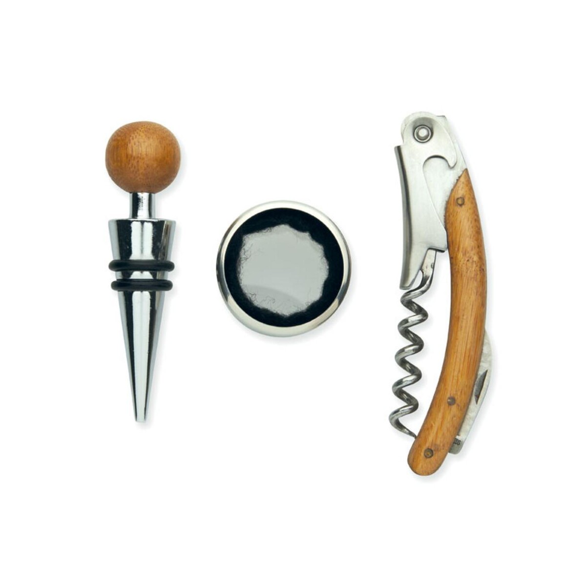 Zestaw do wina w bambusowym pu SONOMA mo8147-40a