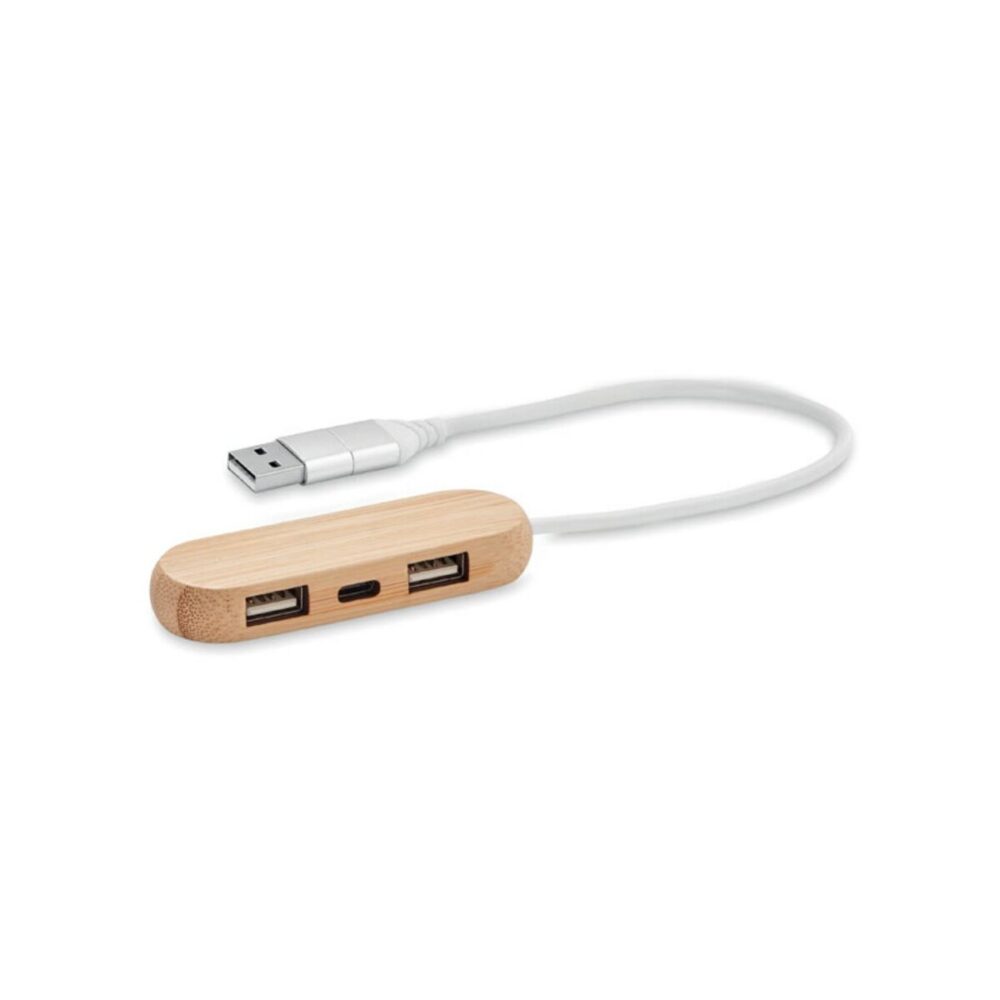 hub USB z podwójnym wejściem VINA C mo6848-40