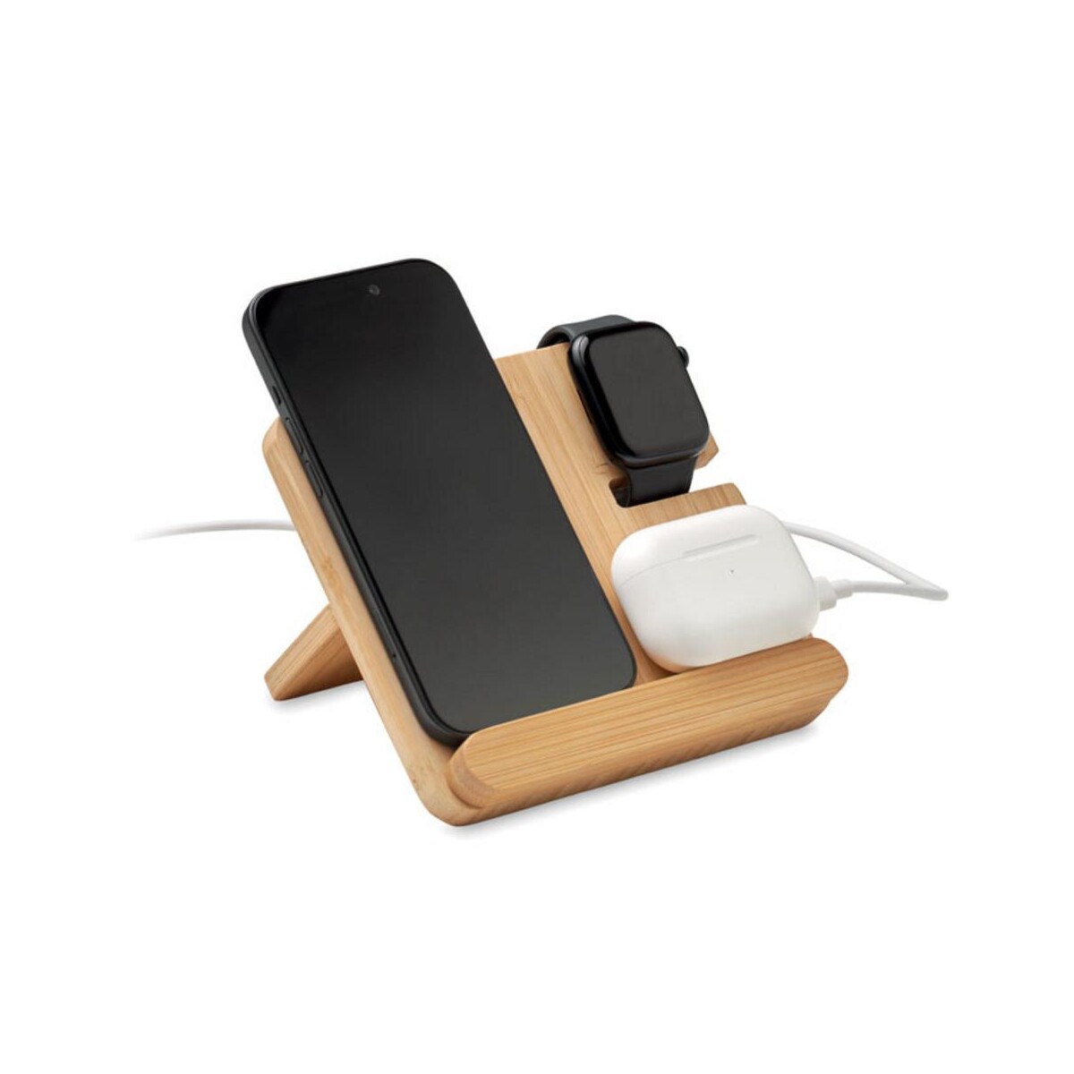 Bezprzewodowa ładowarka 3w1 15W BOOGAR mo2458-40-side