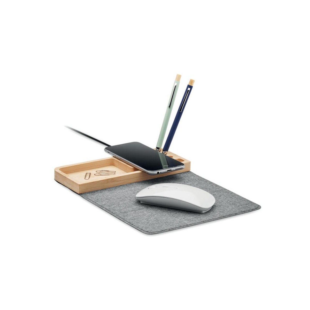 Bezprzewodowa ładowarka bambuso PANDU mo2281-40-back