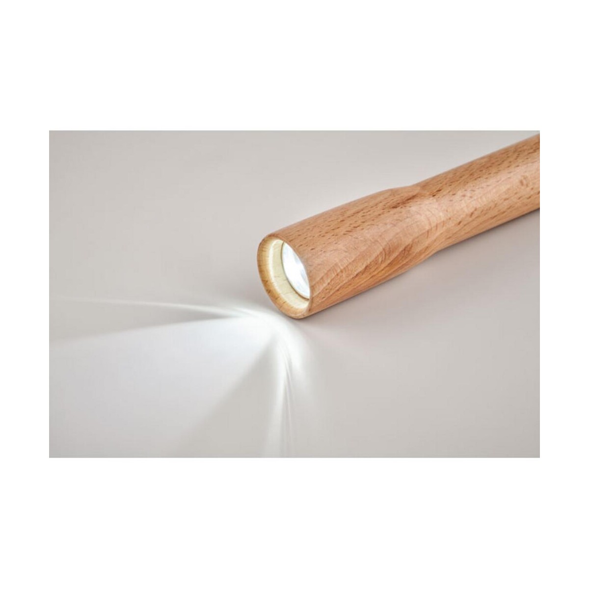 Drewniana latarka z lampką COB TELES mo6695-40-detail