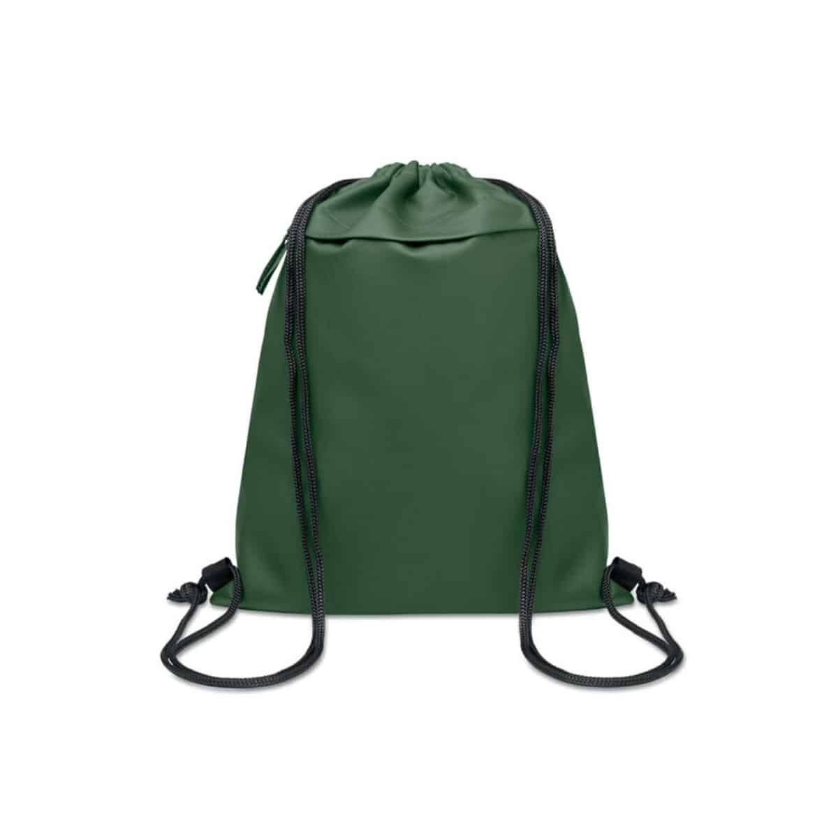 Worek ze sznurkiem 600D RPET BANGKOK BAG - ciemnozielony