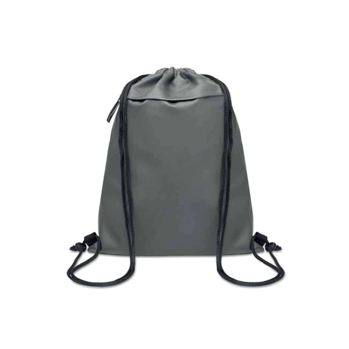 Worek ze sznurkiem 600D RPET BANGKOK BAG - kamienny szary