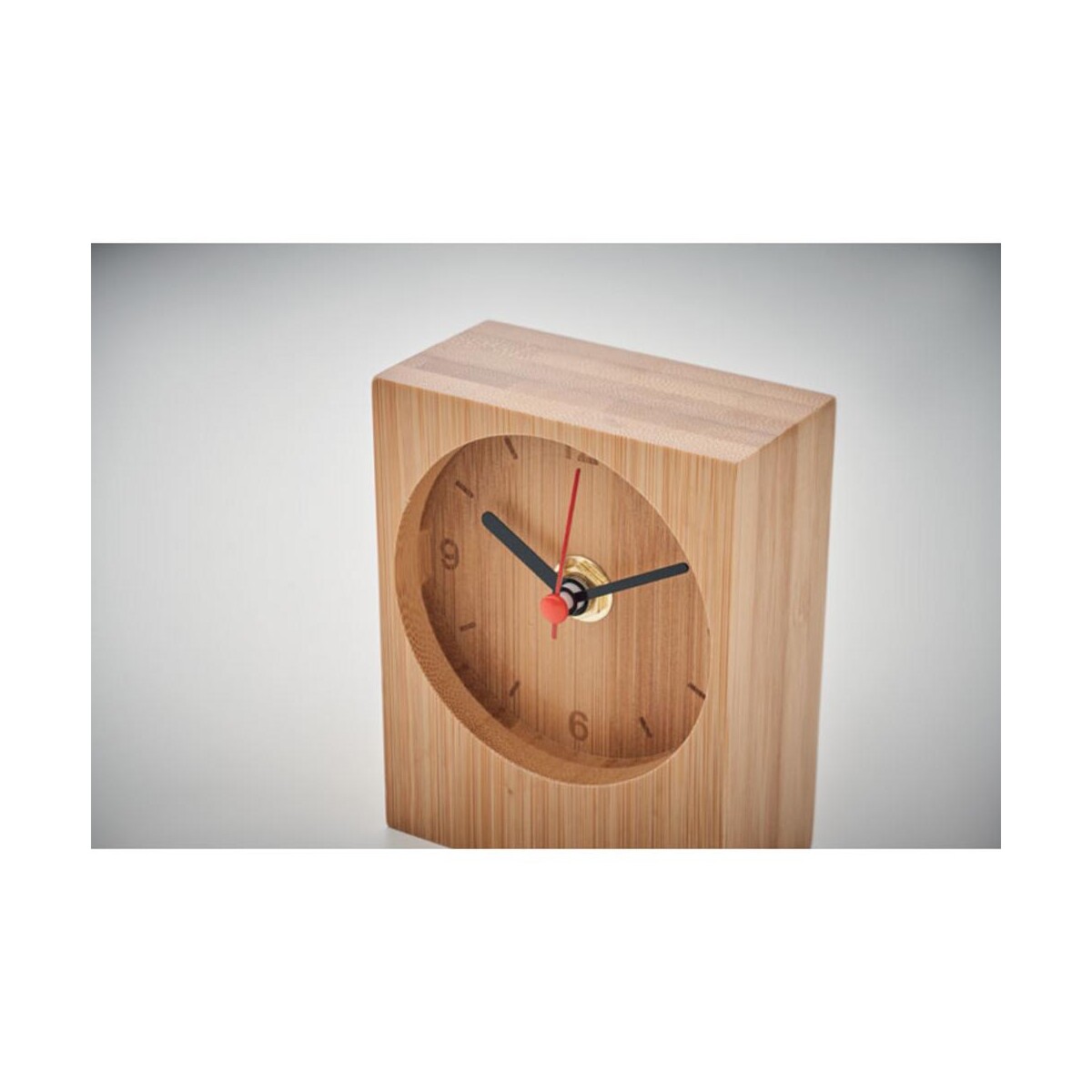 Bambusowy zegar stołowy CLAMBU mo2353-40-detail