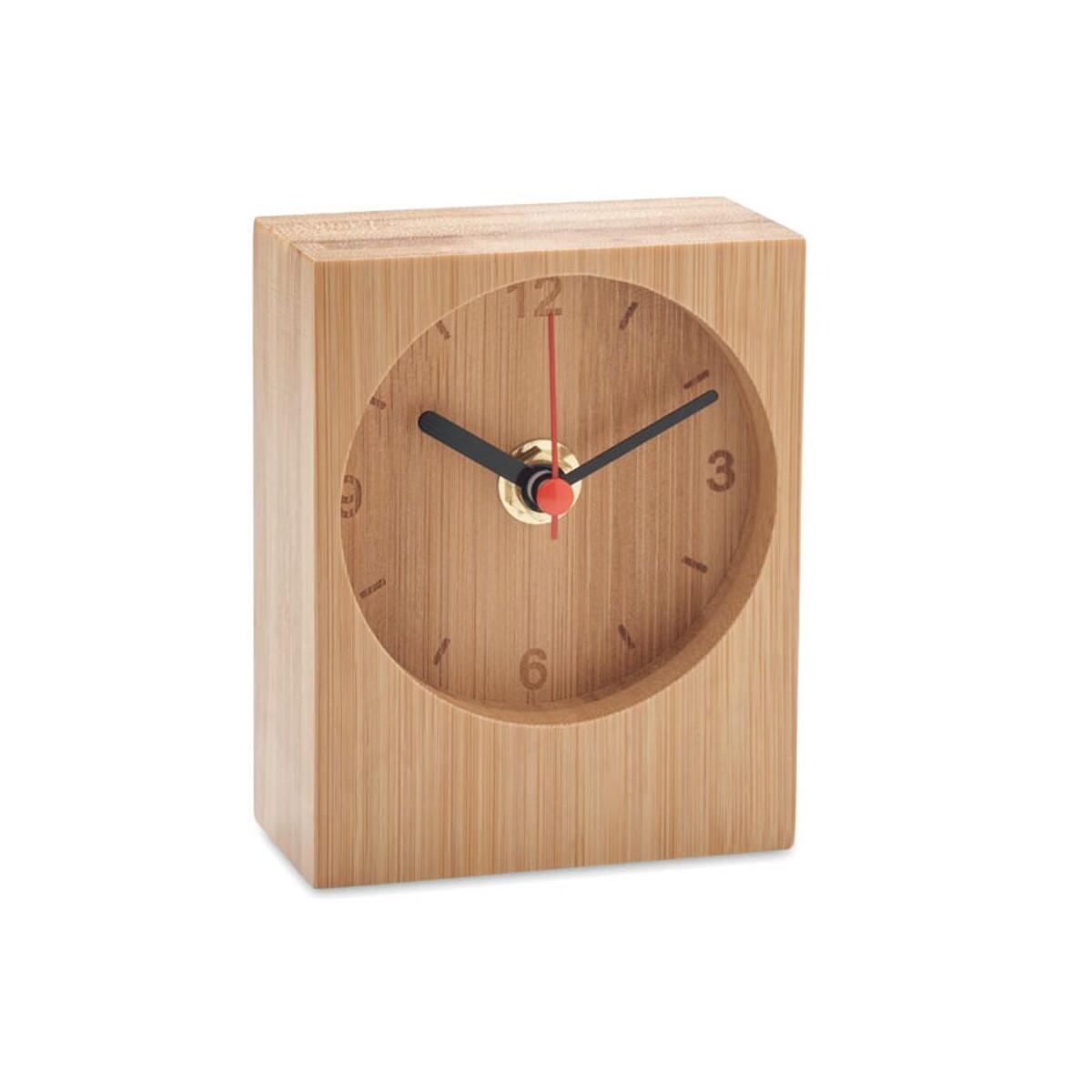 Bambusowy zegar stołowy CLAMBU mo2353-40