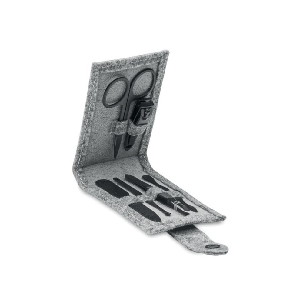 6-el zestaw manicure filc RPET NAILKIT FELT mo2140-07