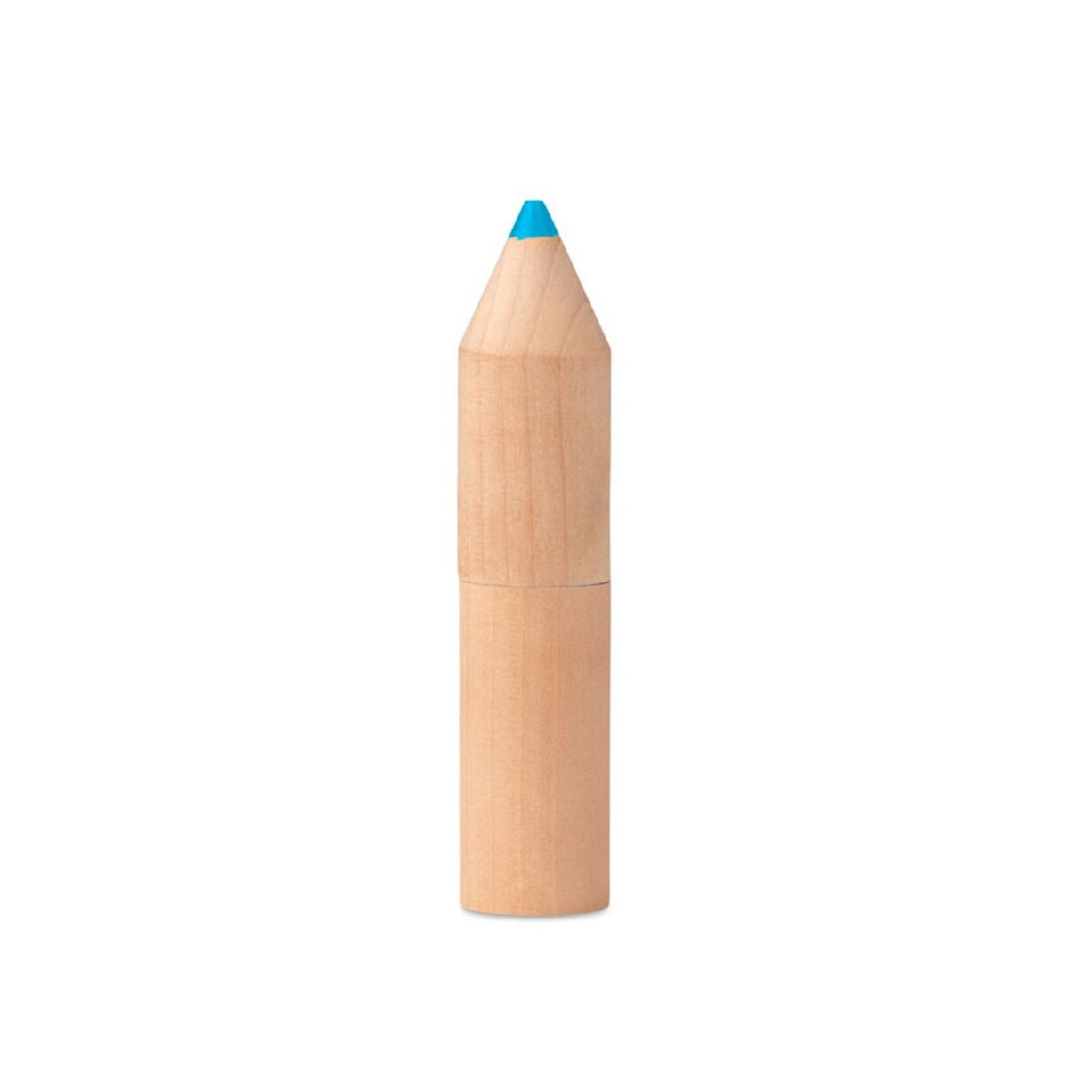 6 kredek w drewnianym pudełku PETIT COLORET mo9875-40