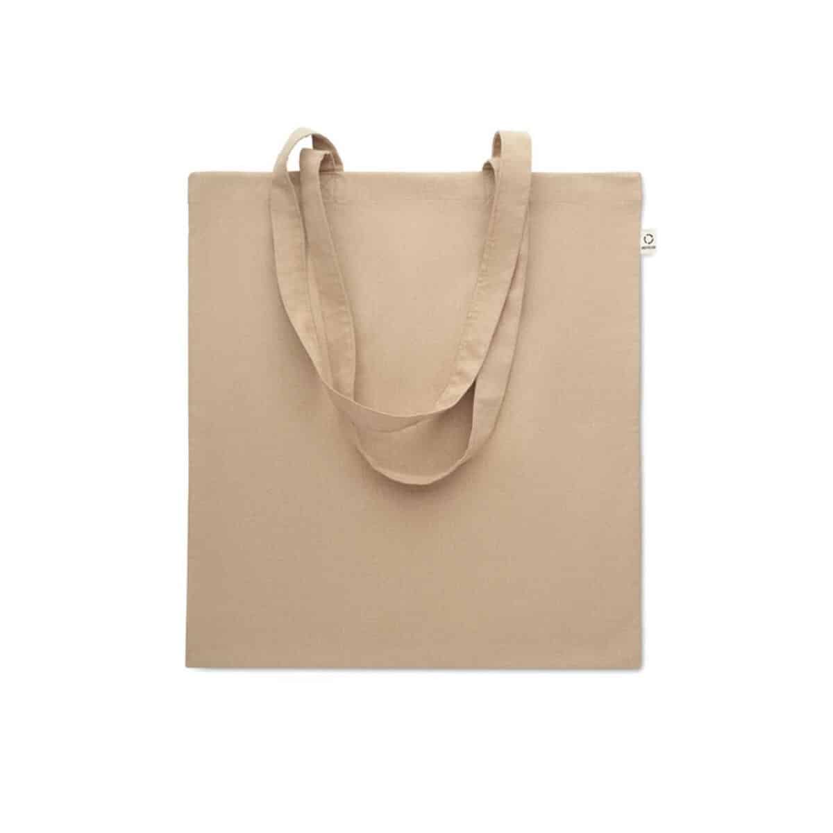 Bawełniana torba z recyklingu VIVEKA COLOUR - khaki