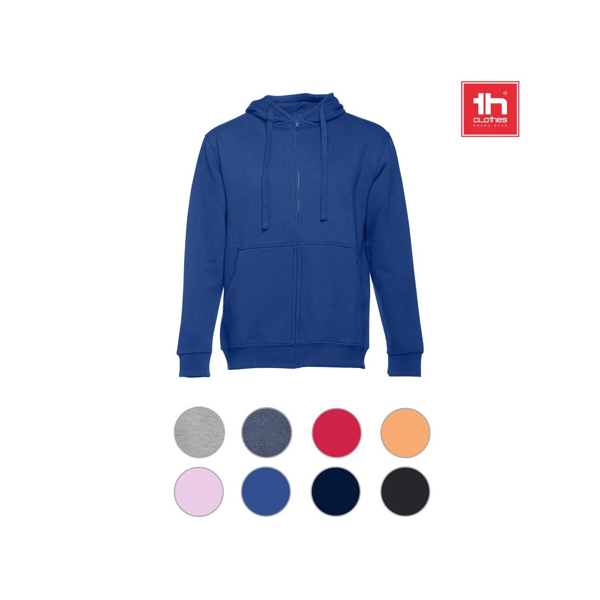 THC AMSTERDAM. Męska bluza z bawełny i poliestru 30161_a