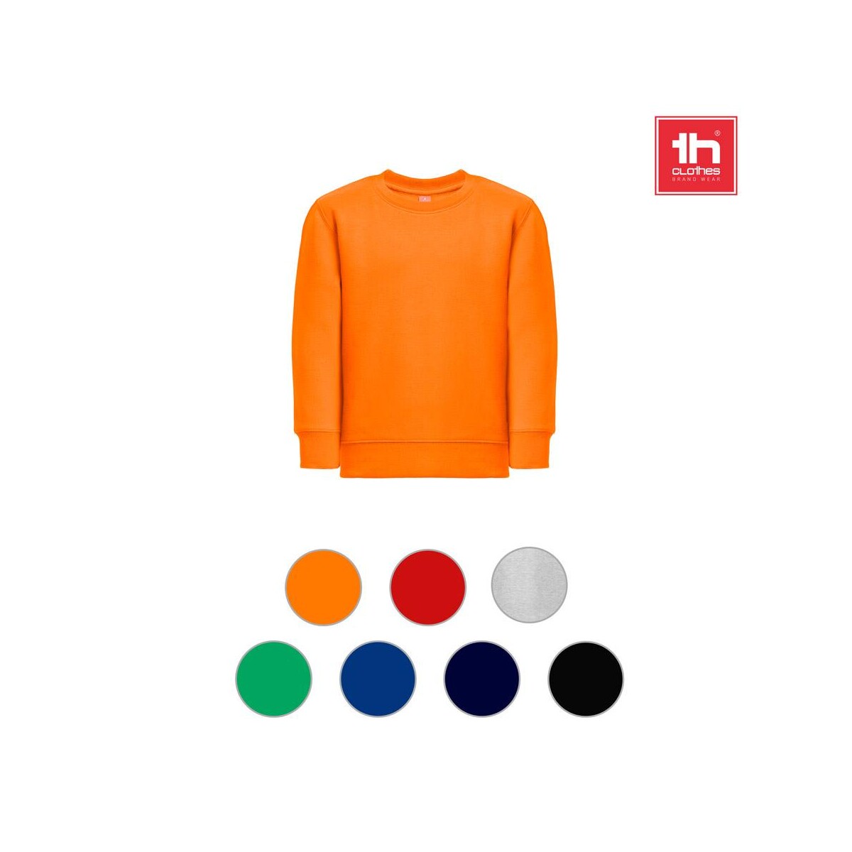 THC DELTA KIDS. Bluza dziecięca z bawełny i poliestru z recyklingu 30287_a