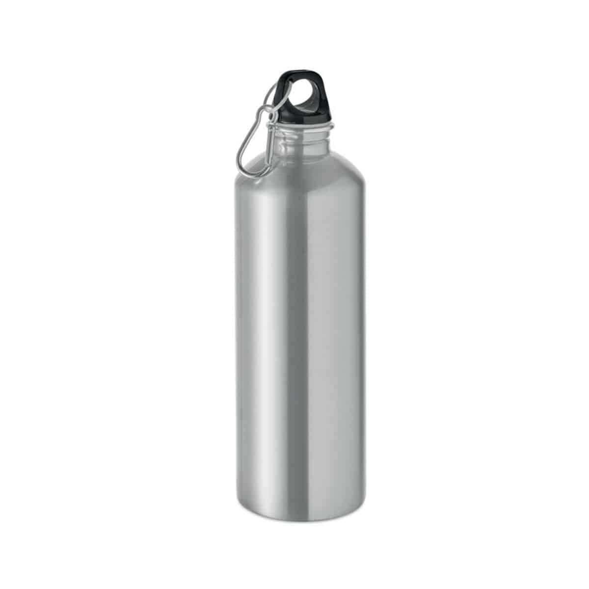Butelka z 1 ścianką 1000 ml RE-ONE MOSS - srebrna mat